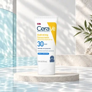 لوسیون ضدآفتاب مینرال آبرسان صورت SPF 30 سراوی
