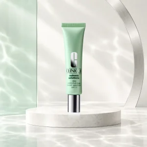 پایه محافظ قرمزی SPF 15 ردنس سولوشنز کلینیک